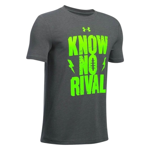 Under Armour Other - Under Armour Boy's 'Know No Rival' T-Shirt Sz S Under Armour Other - Under Armour Boy's 'Know No Rival' T-Shirt Sz S